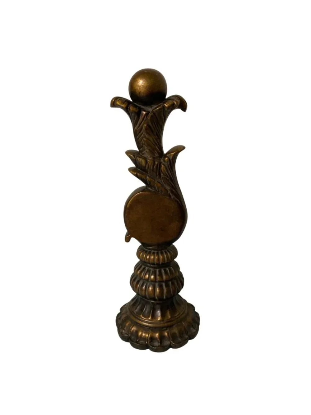 Vintage Ornate Table Clock With Roman Numerals